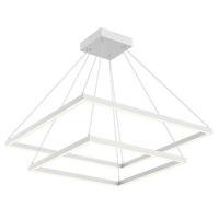 Kuzco Lighting CH88232-WH Piazza 32 inch White Chandelier Ceiling Light photo thumbnail