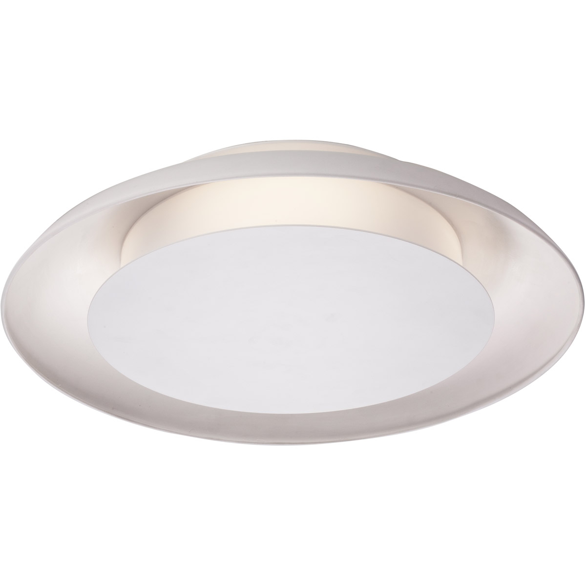 Kuzco Lighting FM13027WH Eclipse LED 26 inch White Flush Mount Ceiling