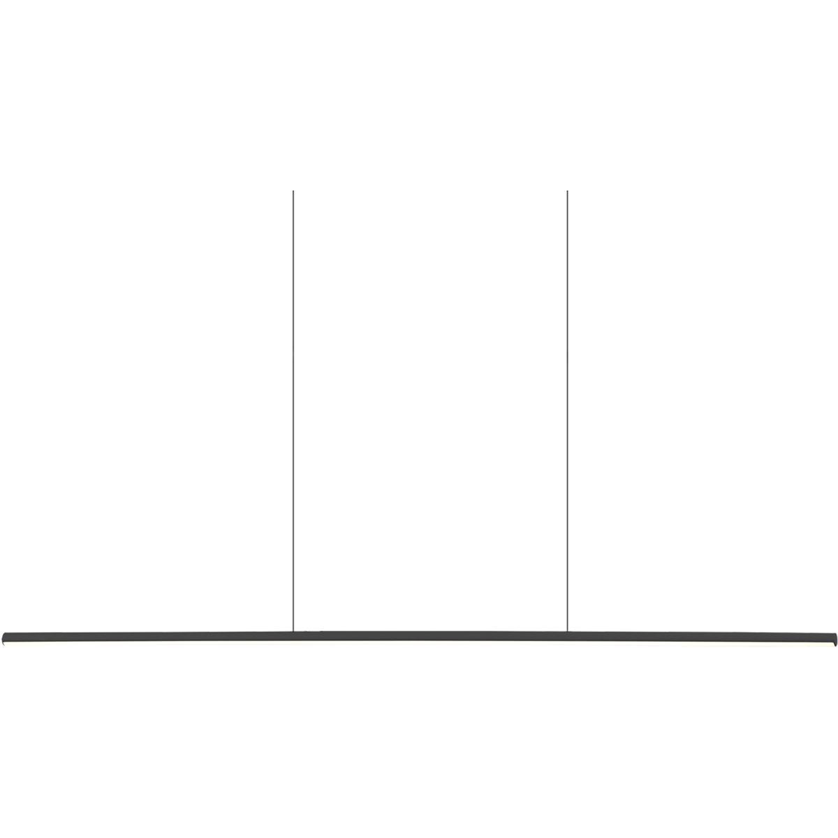 Kuzco Lighting LP14947-BK-UNV Chute LED 47.25 inch Black Linear Pendant Ceiling Light