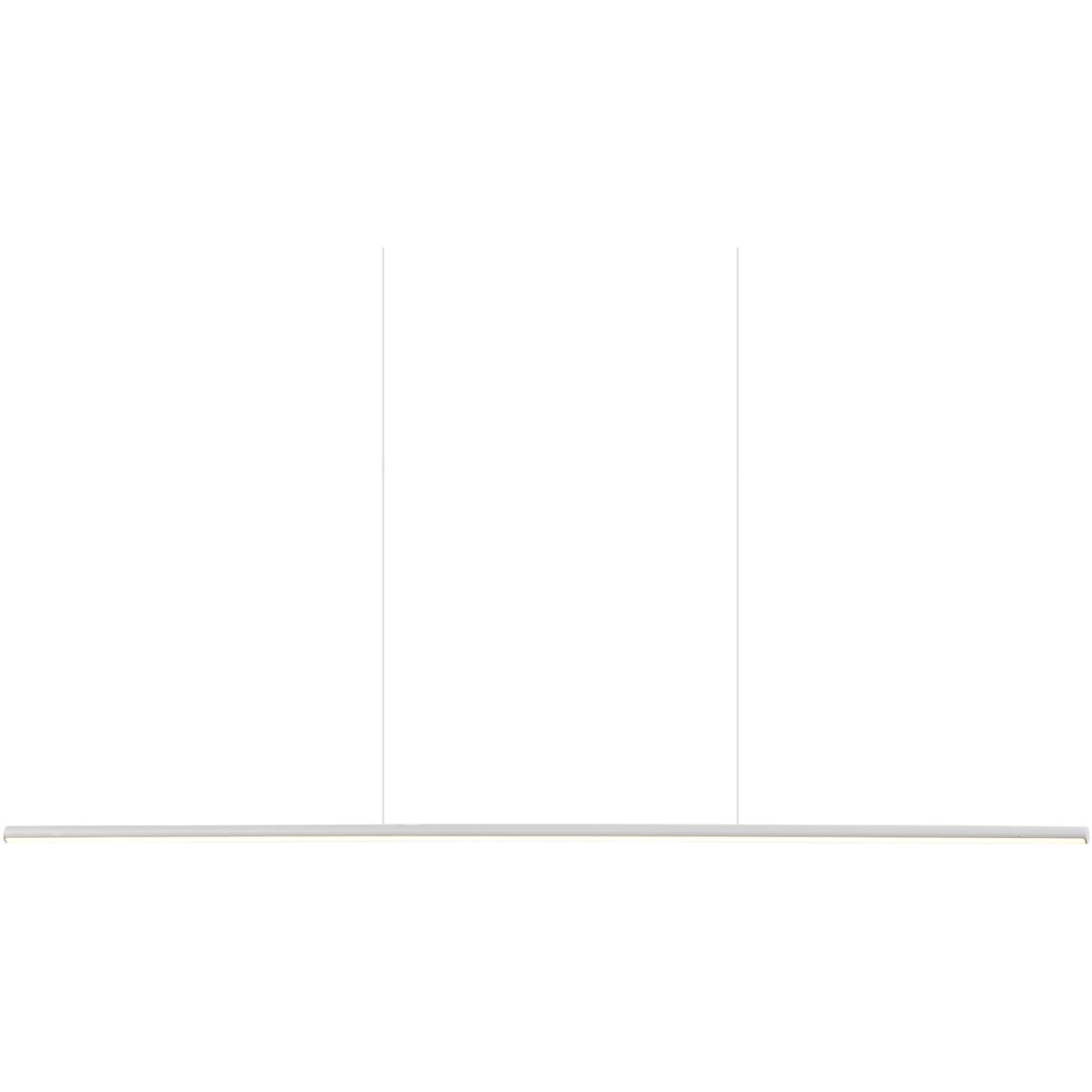 Kuzco Lighting Chute 47 Inch Linear Suspension Light Chute - LP14947-WH-UNV - Modern Contemporary