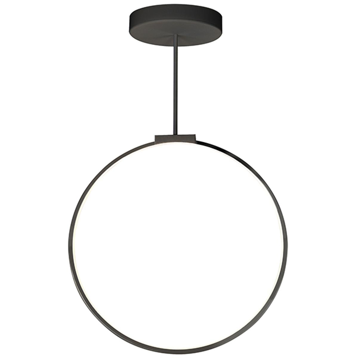 Kuzco Lighting PD82524-BK-UNV Cirque LED 0.75 inch Black Pendant Ceiling Light