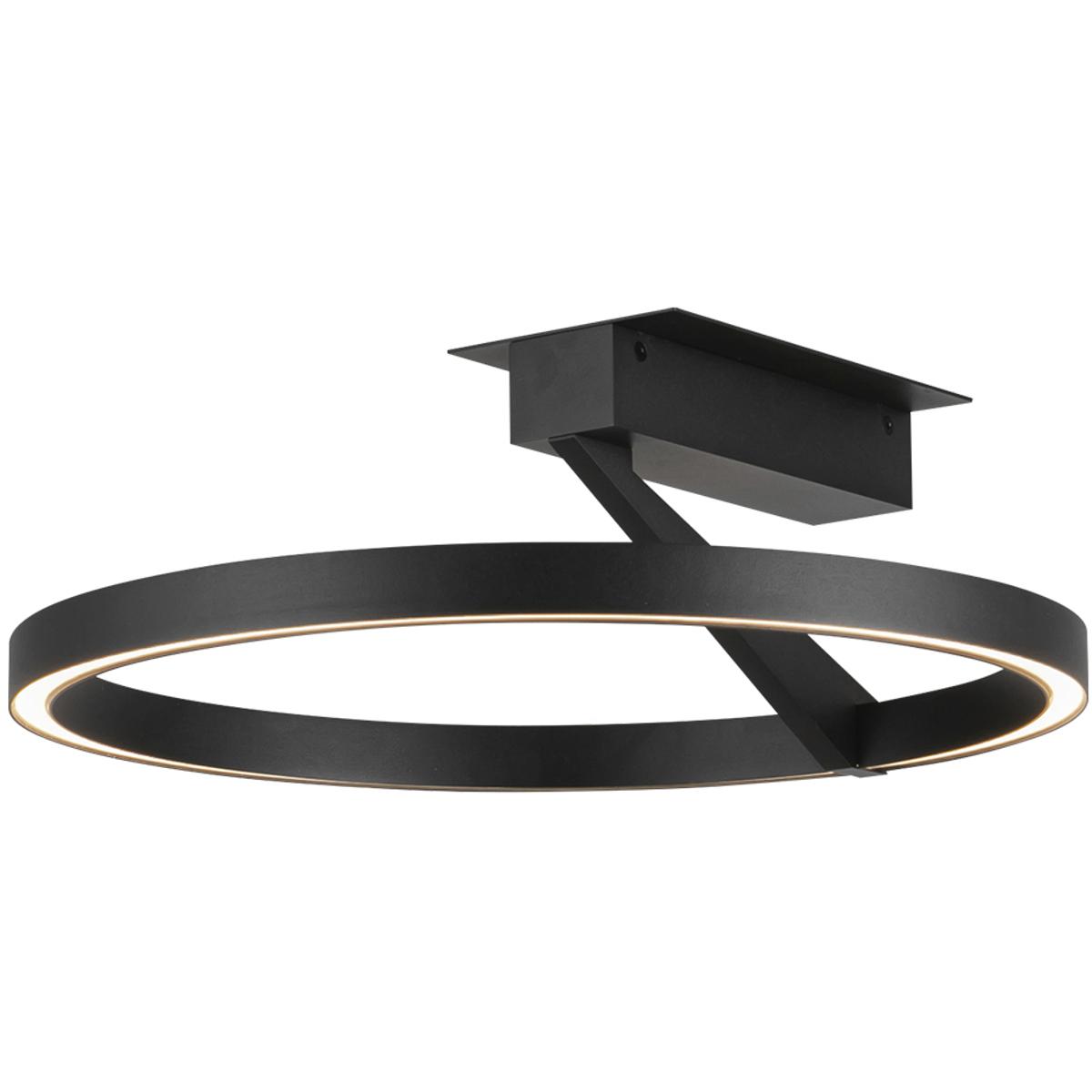 Kuzco Lighting SF27716-BK-3WCCT-UNV Roda LED 15.75 inch Black Semi-Flush Mount Ceiling Light