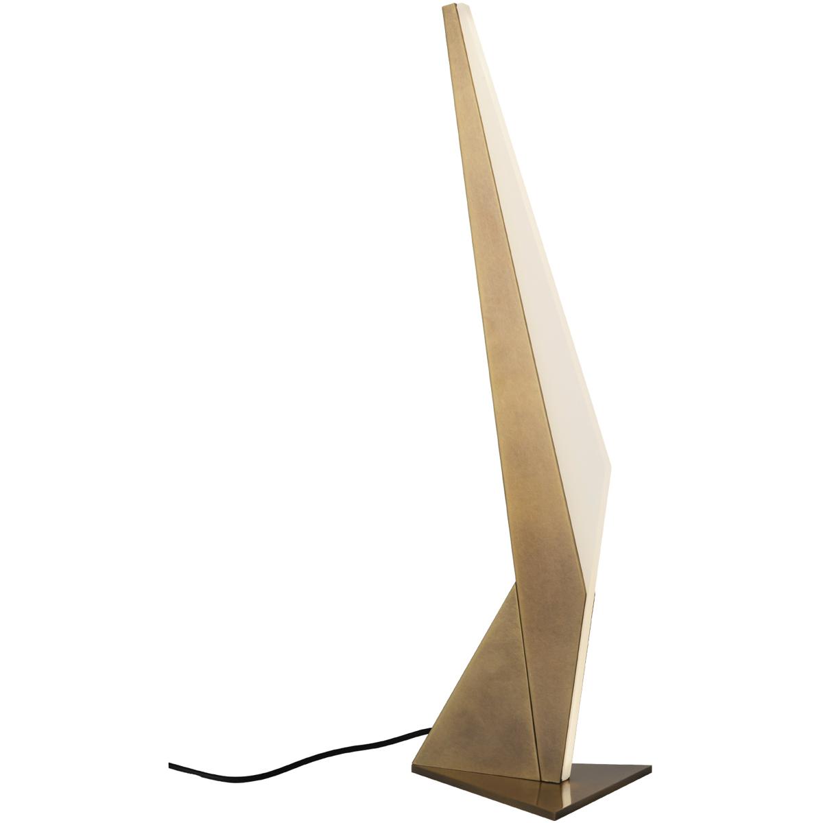 Kuzco Lighting TL64222-VB Tachi 22.13 inch 12.00 watt Vintage Brass Table Lamp Portable Light