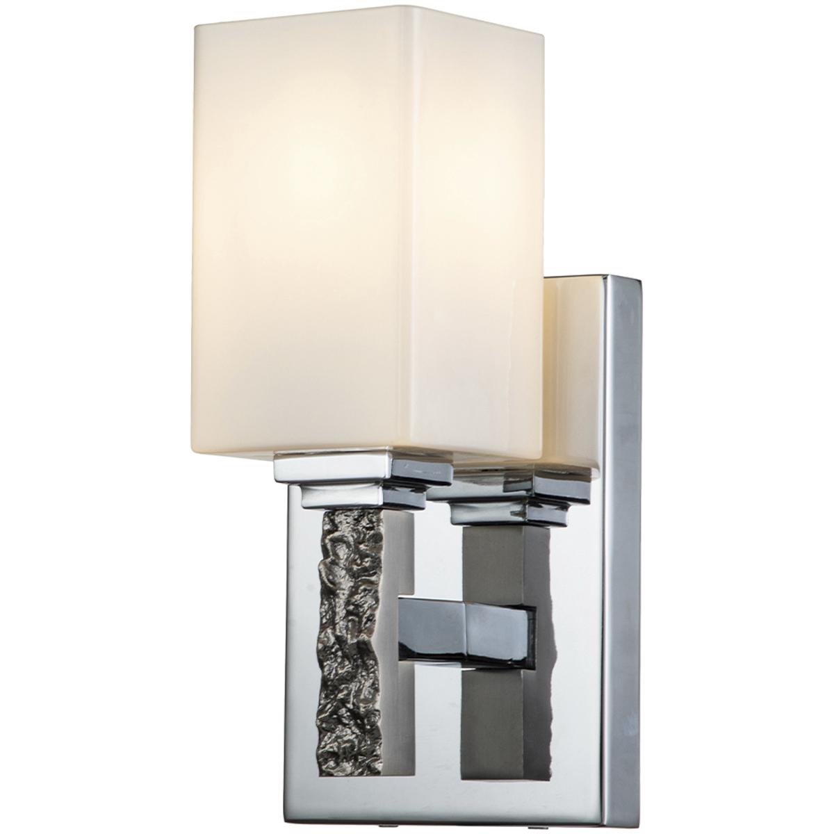 Lucas + McKearn BB1101PC-1 Jack 1 Light 5 inch Polished Chrome Bath Bar Wall Light