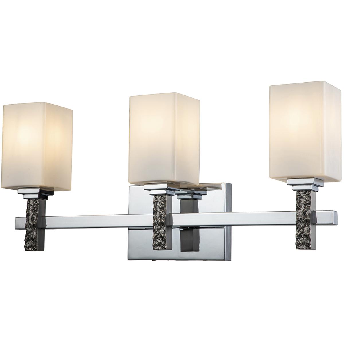Lucas + McKearn BB1101PC-3 Jack 3 Light 23.5 inch Polished Chrome Bath Bar Wall Light
