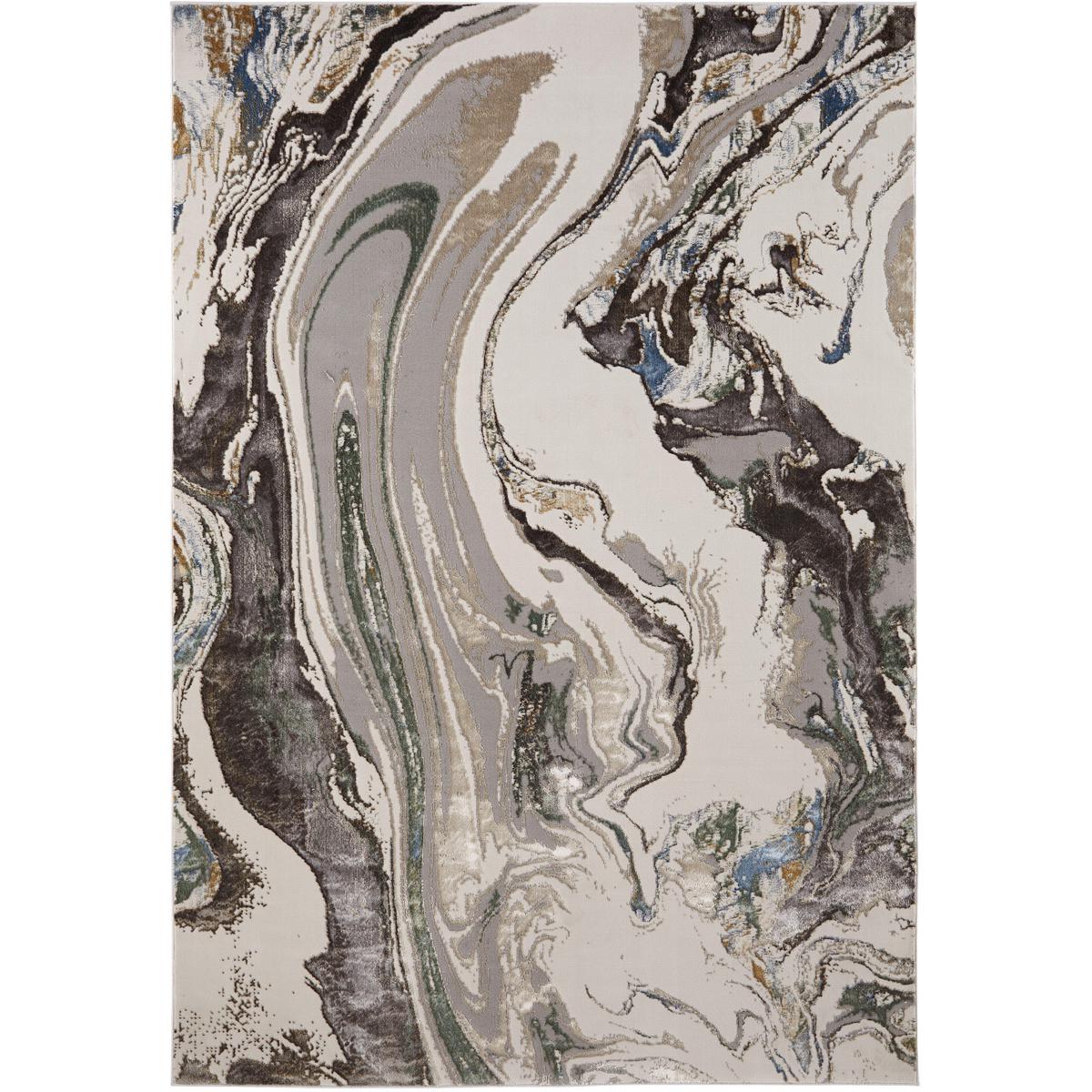 Lavin T2063-0507 Zaria 90 X 63 inch Earth Tones Rug in 5 x 7