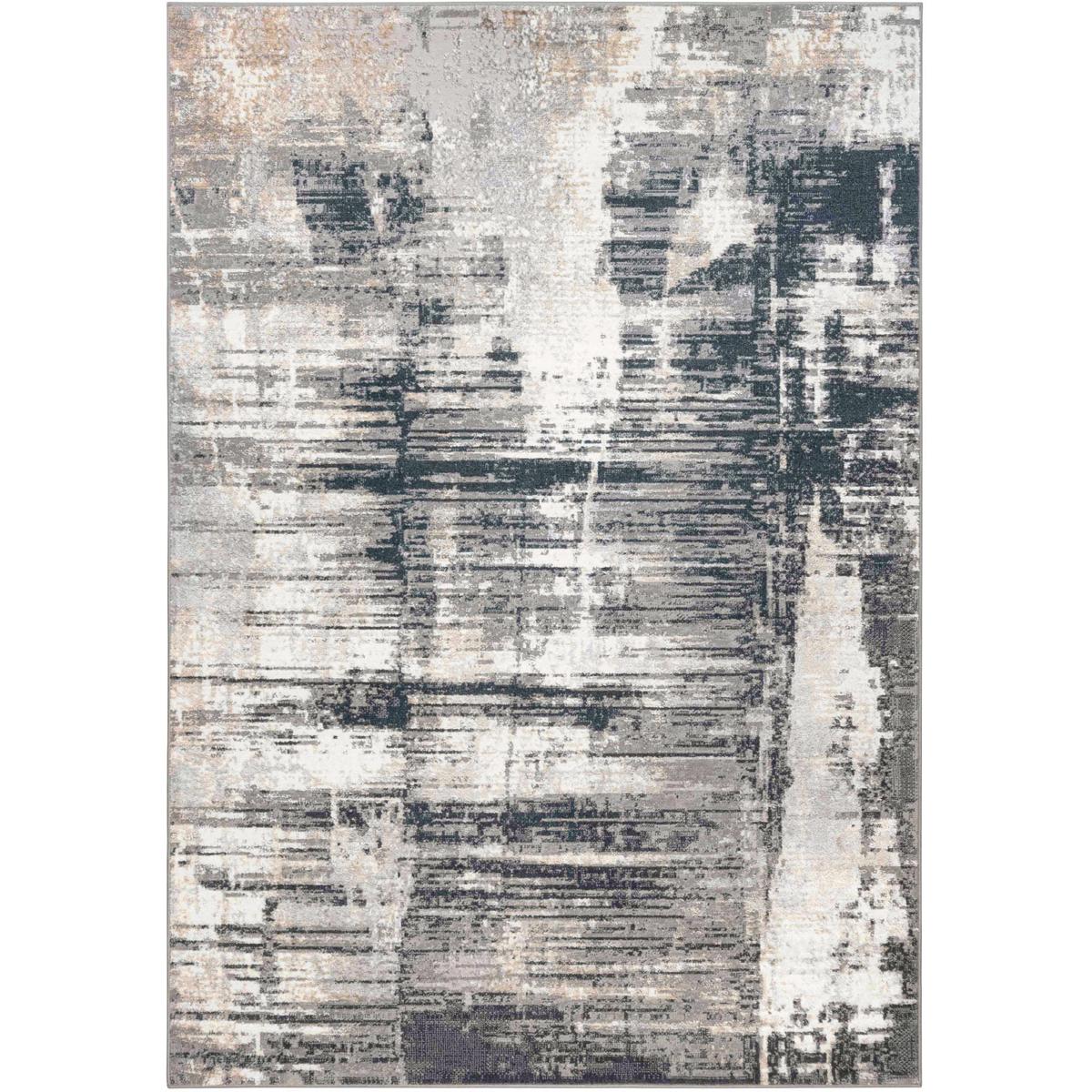Lavin U5015-1013 Jasmine 158 X 118 inch Black/Grey Rug in 10 x 13
