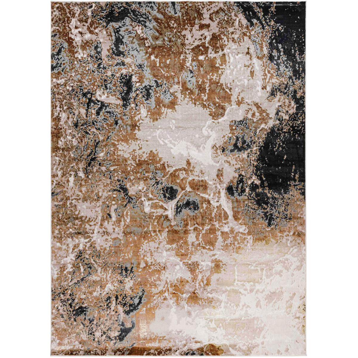 Lavin U60050609 Artema 114 X 79 inch Gold Rug in 6 x 9
