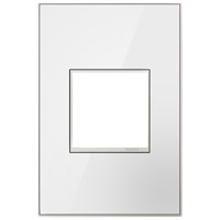 Adorne Mirror White Wall Plate, 1-Gang