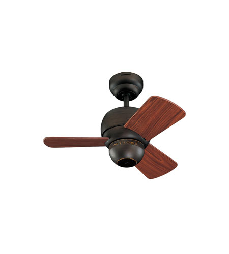 Monte Carlo Fans 3tf24rb Micro 24 24 Inch Roman Bronze With Teak