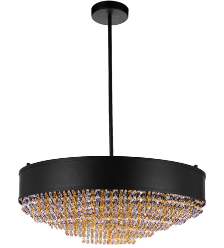 black drum ceiling lights