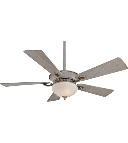 Delano 52 Inch Driftwood Ceiling Fan In Rustic Scavo Open Box