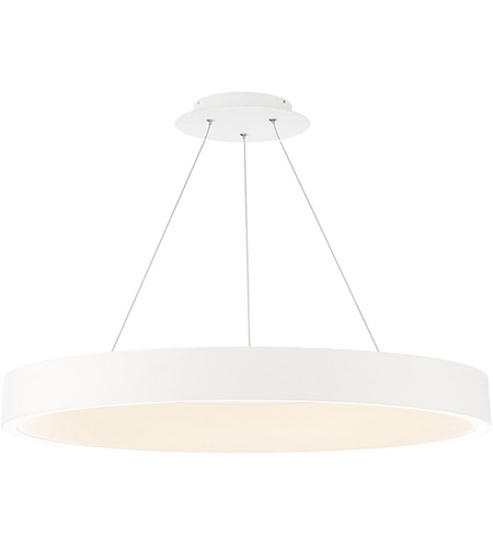 Wac Lighting Corso Led 43 Inch White Pendant Ceiling Light Pd 33743 Wt Open Box