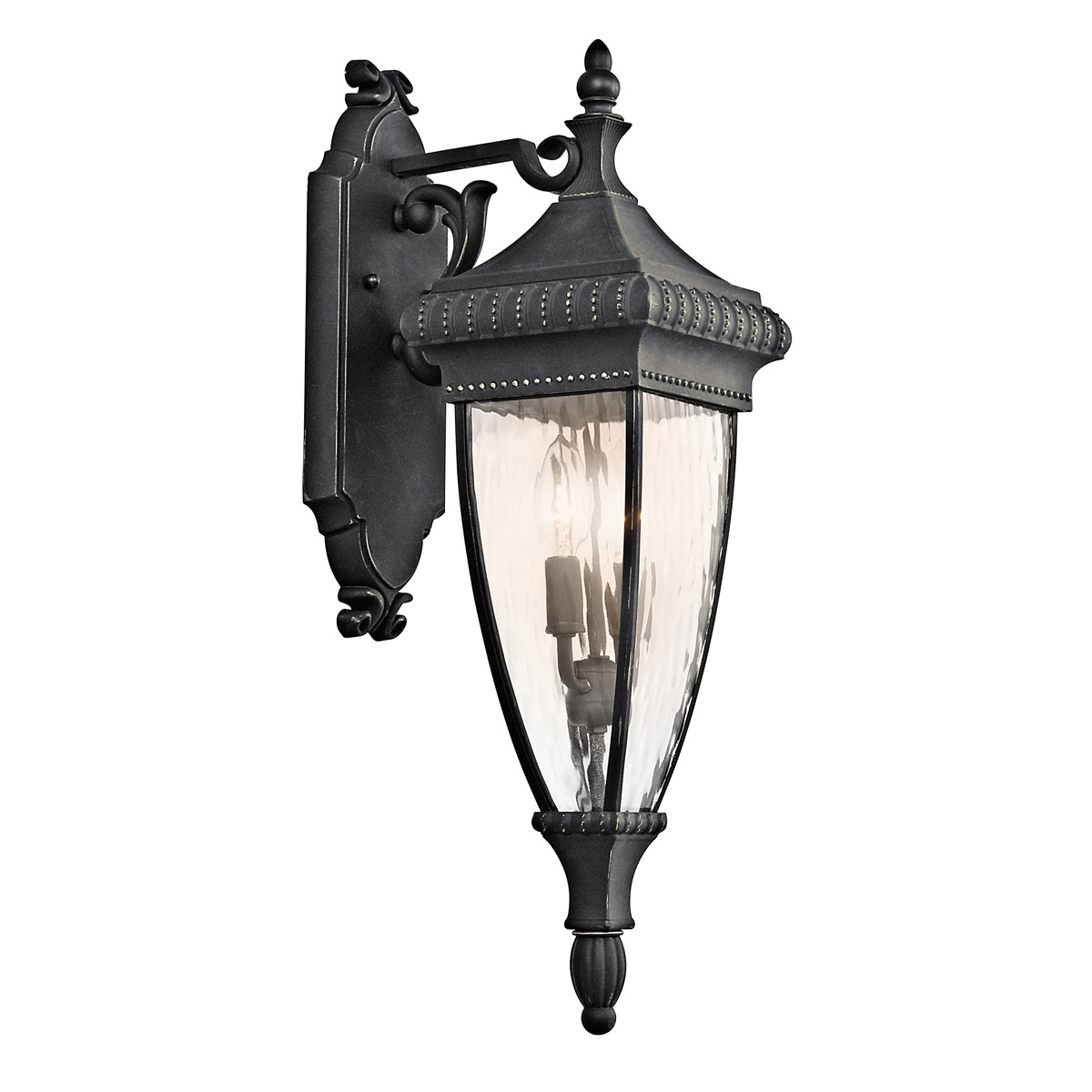 Kichler Lighting 49131BKG OPEN BOX Rain Outdoor Wall Light