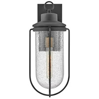 Lark 82034MB Moby 1 Light 19 inch Museum Black Outdoor Sconce alternative photo thumbnail