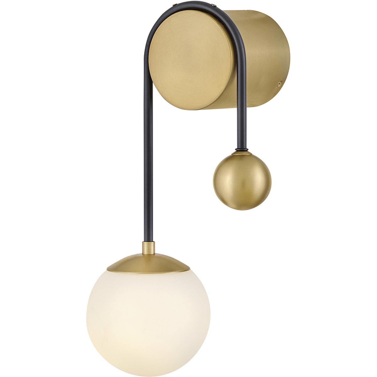 Lark 83570BK Auggie Wall Sconce Wall Light in Black