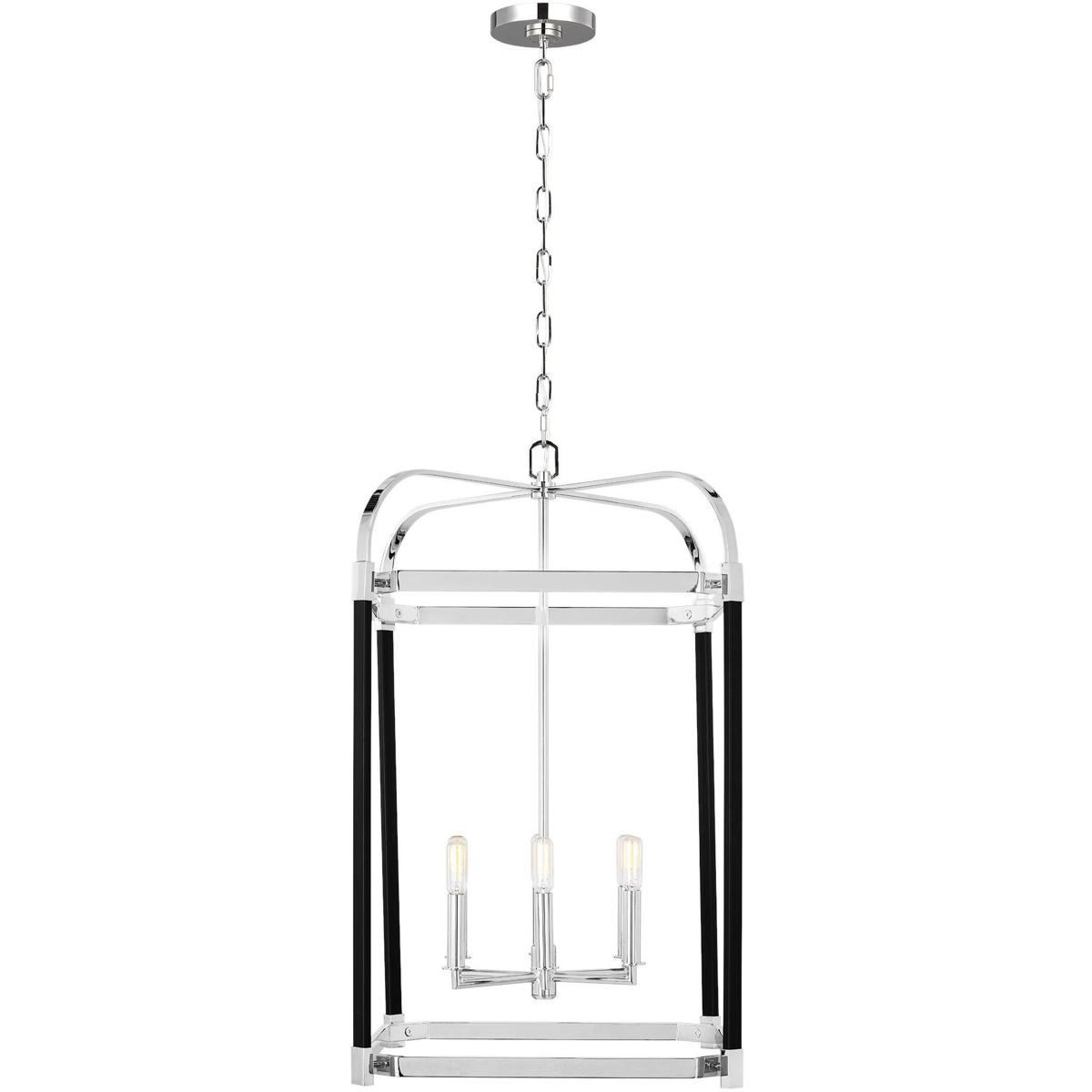 Lauren Ralph Lauren LC1156PN Hadley 6 Light 18 inch Polished Nickel Pendant Ceiling Light