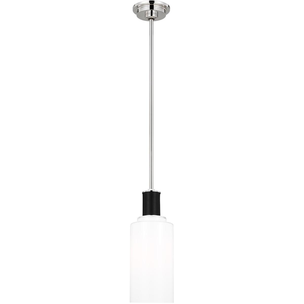 Lauren Ralph Lauren LP1071PNMG Hadley 1 Light 5 inch Polished Nickel Pendant Ceiling Light