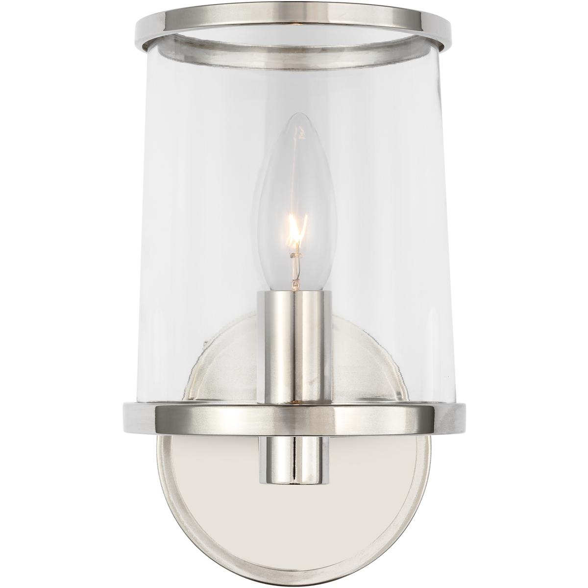 Lauren Ralph Lauren LV1081PN Reynolds 1 Light 538 inch Polished Nickel Vanity Light Wall Light