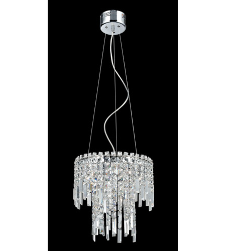 Lite Source C71220 Chandelier with No Shades Ivory Finish 