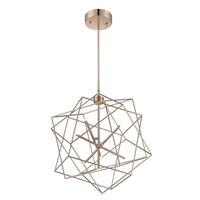 Stacia LED 21 inch French Gold Pendant Ceiling Light