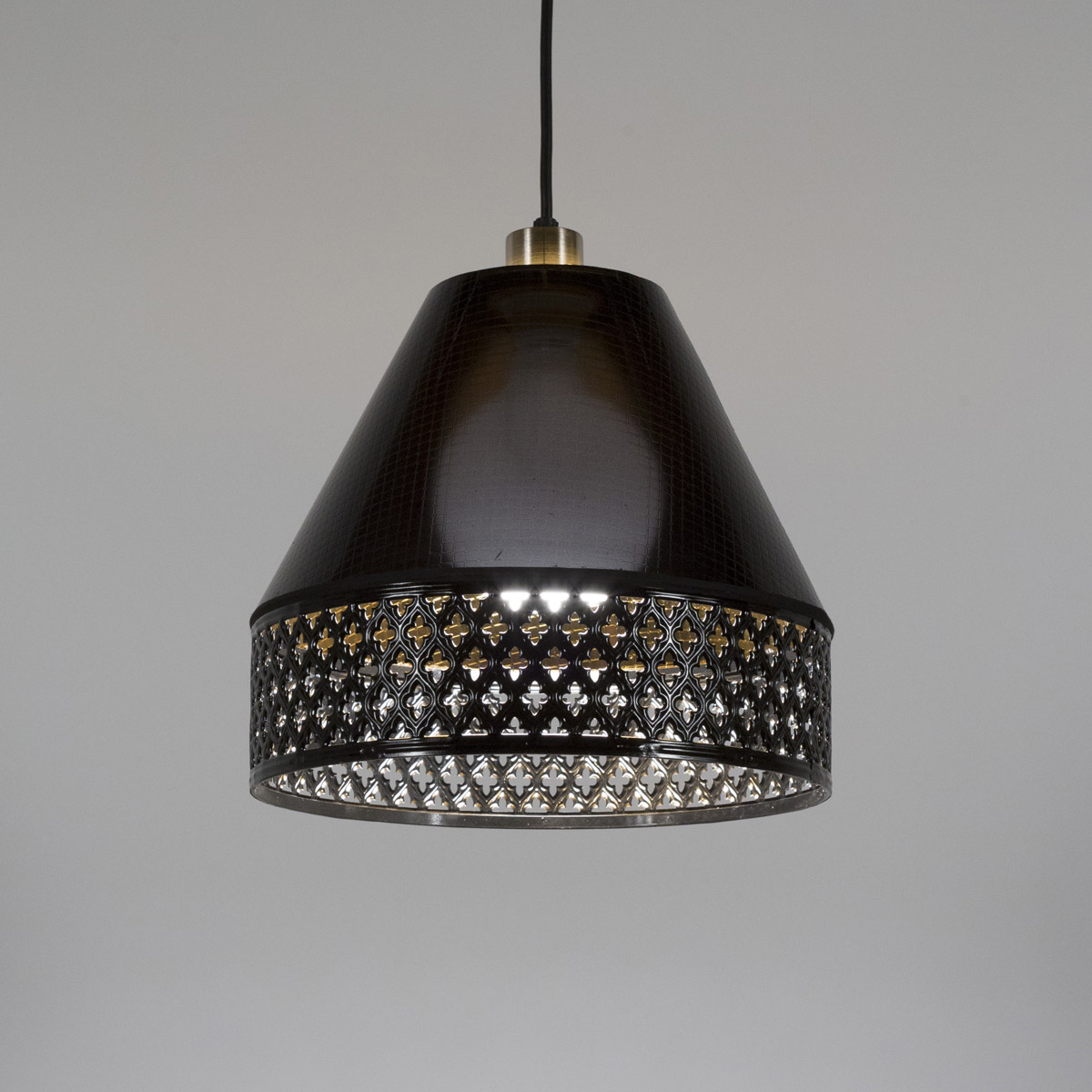 Lights Up 8320bk Qdt Gothic Small Led 5 Inch Black Pendant Ceiling