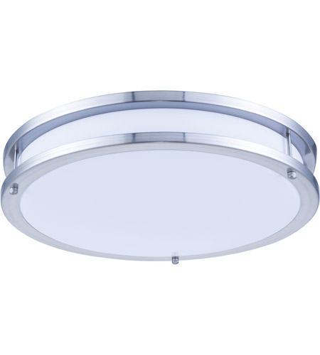 Living District Ldcf3201 Daxter Led 16 Inch Polished Nickel Flush Mount Ceiling Light