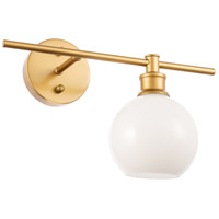 Living District LD2303BR Collier 1 Light 15 inch Brass Wall sconce Wall Light, Right alternative photo thumbnail