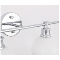 Living District LD2315C Collier 2 Light 19 inch Chrome Wall sconce Wall Light alternative photo thumbnail