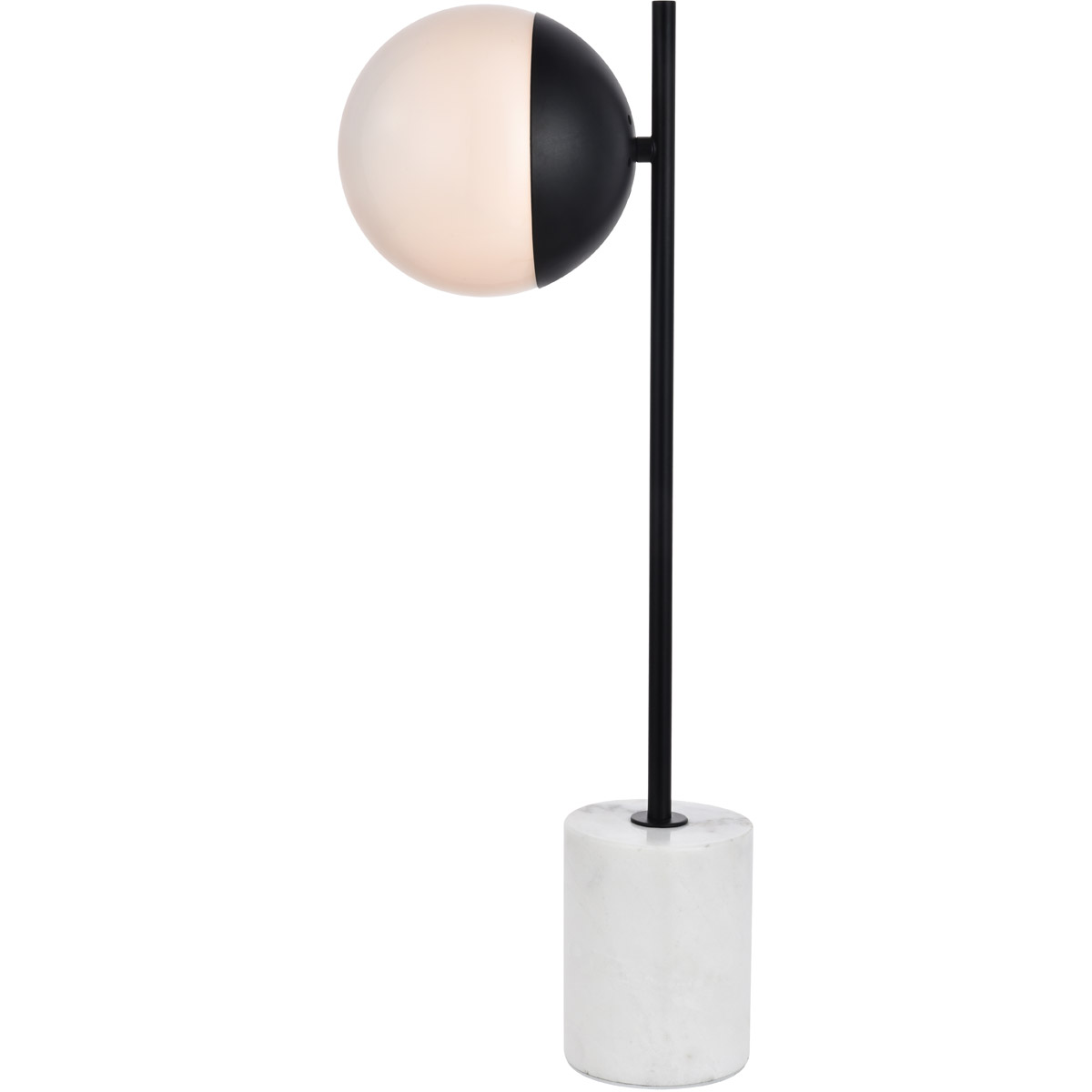 Decovio 12953BI1 Oyster Bay 22 inch 40 watt Black Table Lamp Portable Light