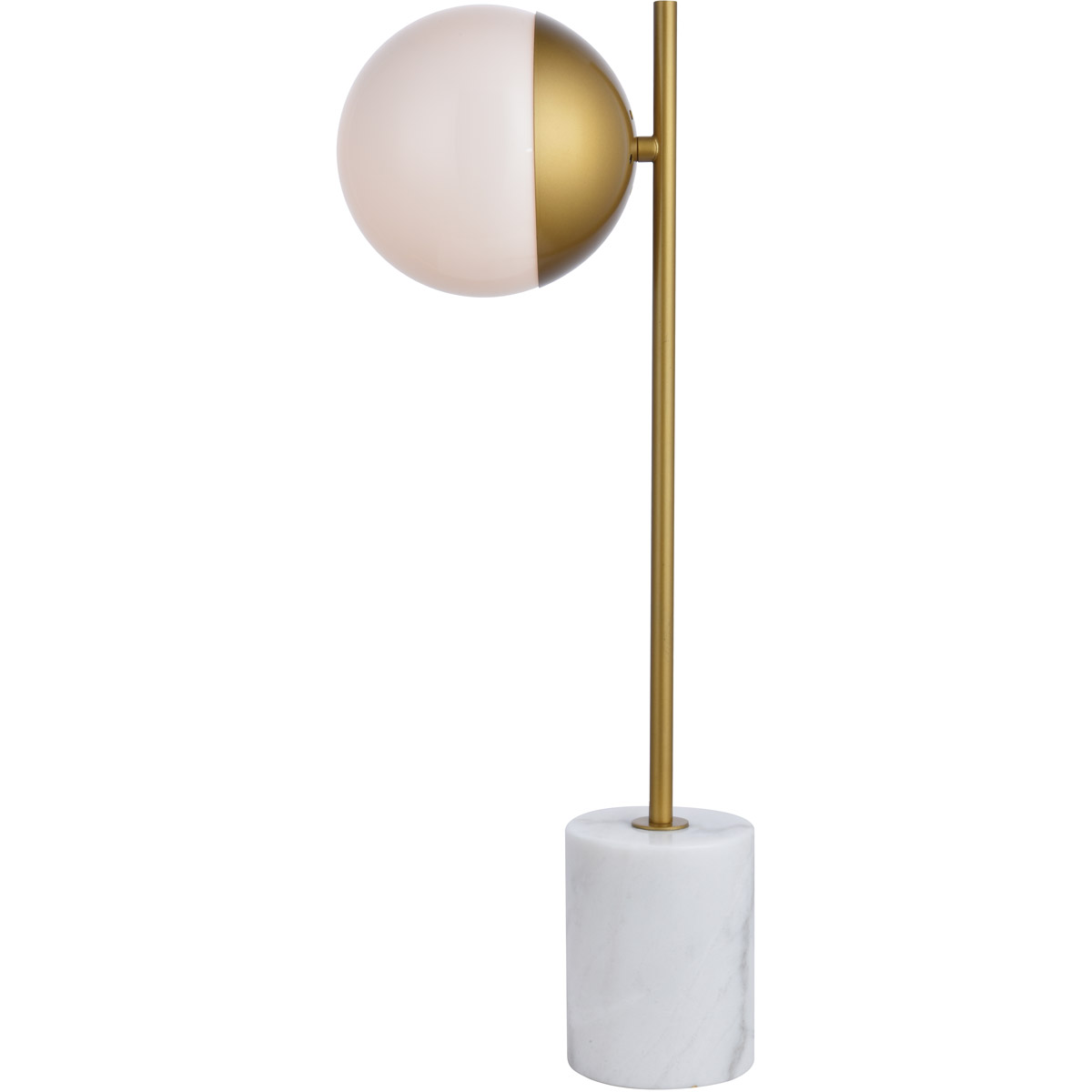 Decovio 12959BI1 Oyster Bay 22 inch 40 watt Brass Table Lamp Portable Light
