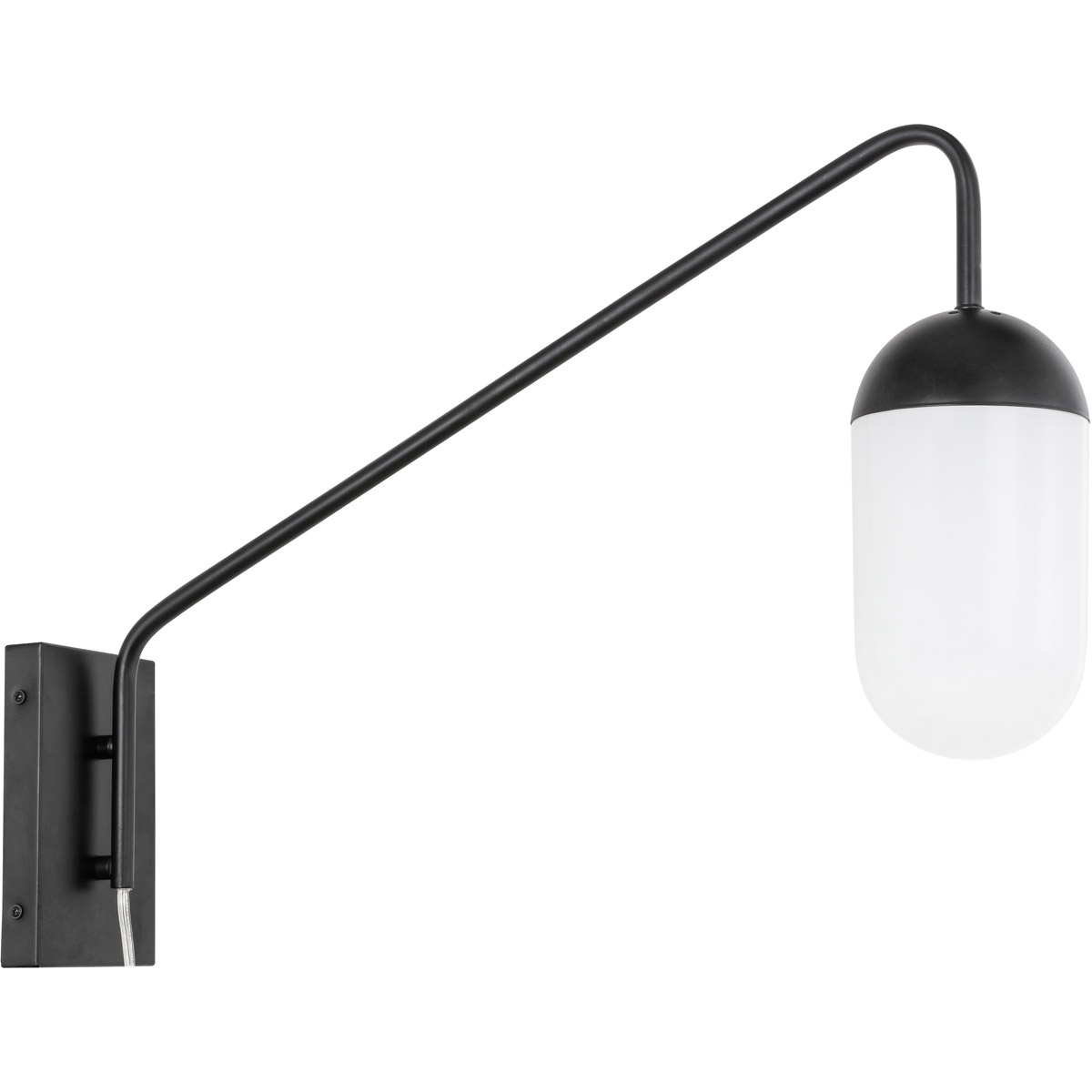 Living District LD6175BK Kace 1 Light 4.8 inch Black Wall sconce Wall Light