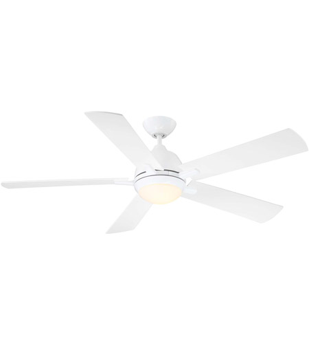 Light Visions Pl0120wh Modern 52 Inch White Ceiling Fan