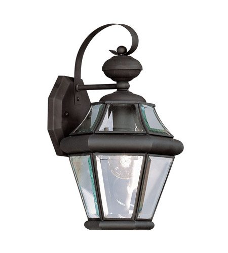 Black Livex Georgetown Outdoor Wall Sconce Lighting Fixture Sale Lamp 2061-04 