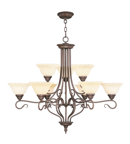 Coronado 9 Light Chandeliers in Imperial Bronze 6188 58