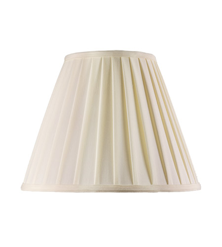 Livex Lighting S515 Silk Lamp Shade Off White Shantung Silk Pleat ...