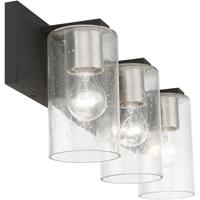 Livex Lighting 18473-04 Zurich 3 Light 24 inch Black with Brushed Nickel Accents Vanity Sconce Wall Light alternative photo thumbnail