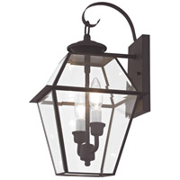 Livex Lighting 2285-04 Westover 2-Light Outdoor Hanging Lantern Black