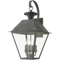 Livex Lighting 27222-61 Wentworth 4 Light 28 inch Charcoal Outdoor Extra Wall Lantern, Extra Large photo thumbnail