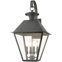 Livex Lighting 27222-61 Wentworth 4 Light 28 inch Charcoal Outdoor Extra Wall Lantern, Extra Large alternative photo thumbnail