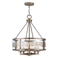 Livex Lighting 6257-64 Waverly 5 Light 18 inch Palacial Bronze with Gilded Accents Chandelier Ceiling Light photo thumbnail