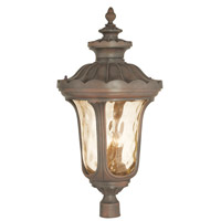 Livex Lighting 76704-58 Oxford 4 Light 33 inch Imperial Bronze Outdoor Post Light photo thumbnail