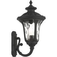 Livex Lighting 7852-14 Oxford 1 Light 19 inch Textured Black Outdoor Wall Lantern alternative photo thumbnail