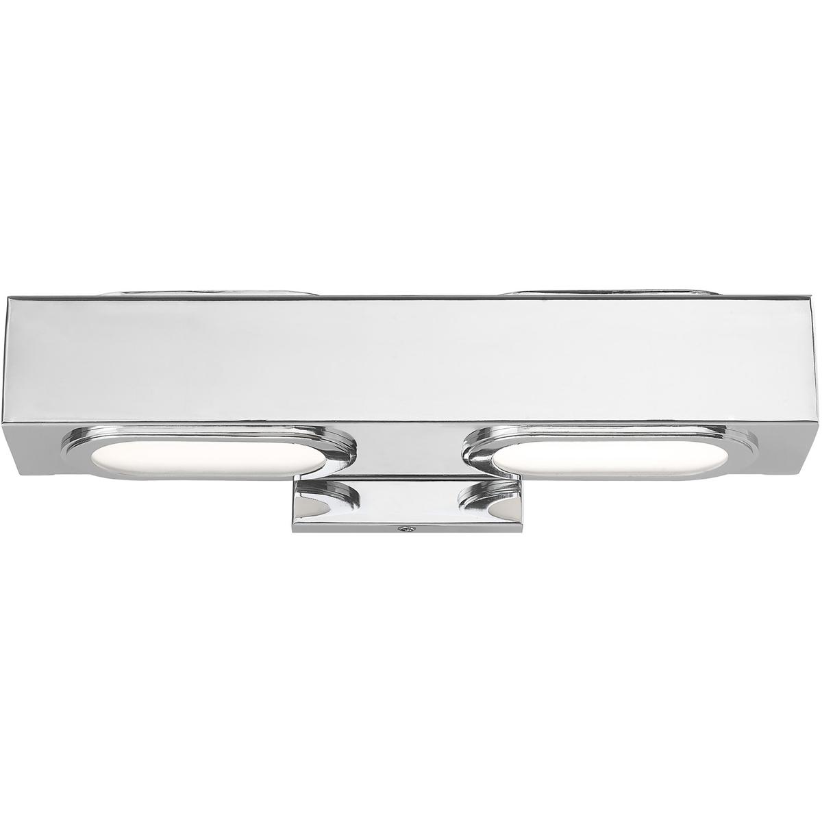Livex Lighting 14852-05 Kimball LED 16 inch Polished Chrome ADA Vanity Sconce Wall Light