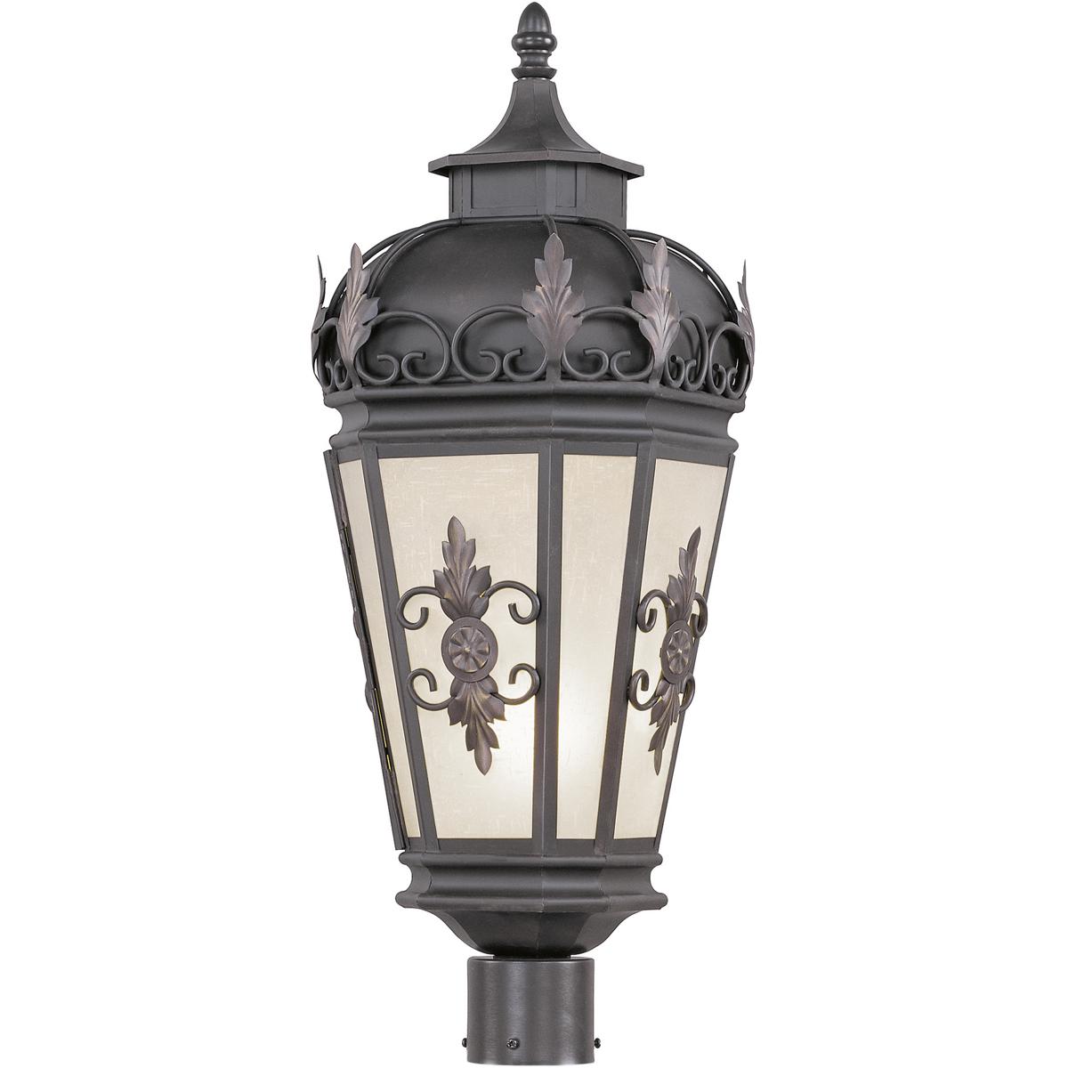 Livex Lighting 2198-07 Berkshire 1 Light 26 inch Bronze Outdoor Post Top Lantern