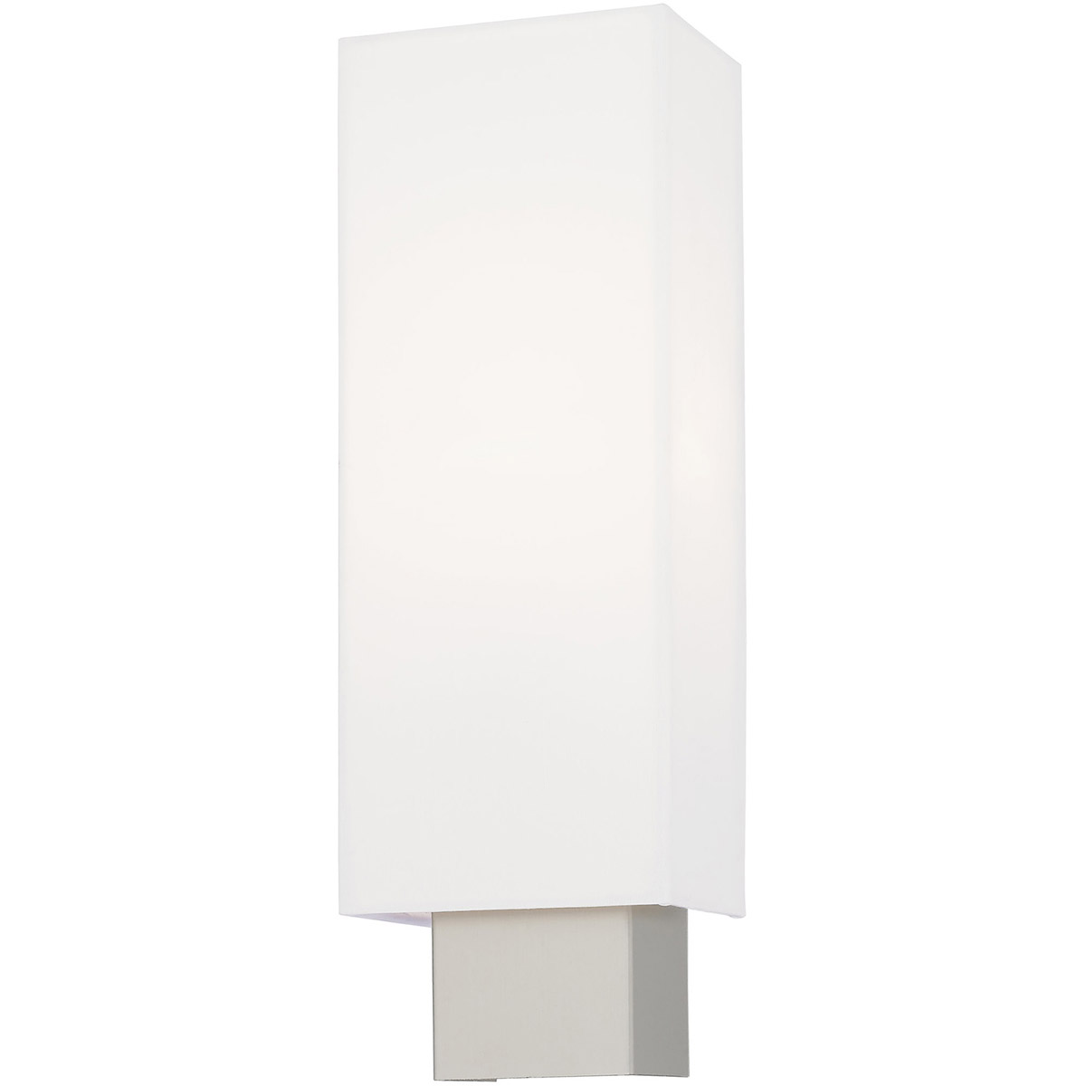Livex Lighting 41092-91 Clark 1 Light 5 inch Brushed Nickel ADA ADA Wall Sconce Wall Light