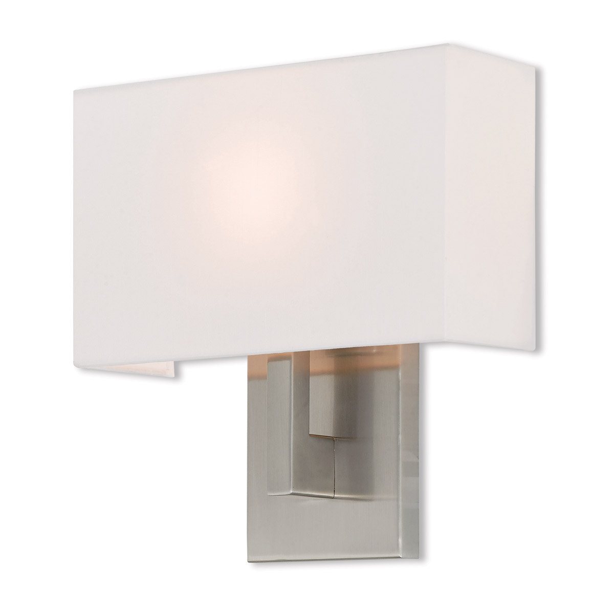 Livex Lighting 42412-91 Hayworth 1 Light 11 inch Brushed Nickel ADA ADA Wall Sconce Wall Light