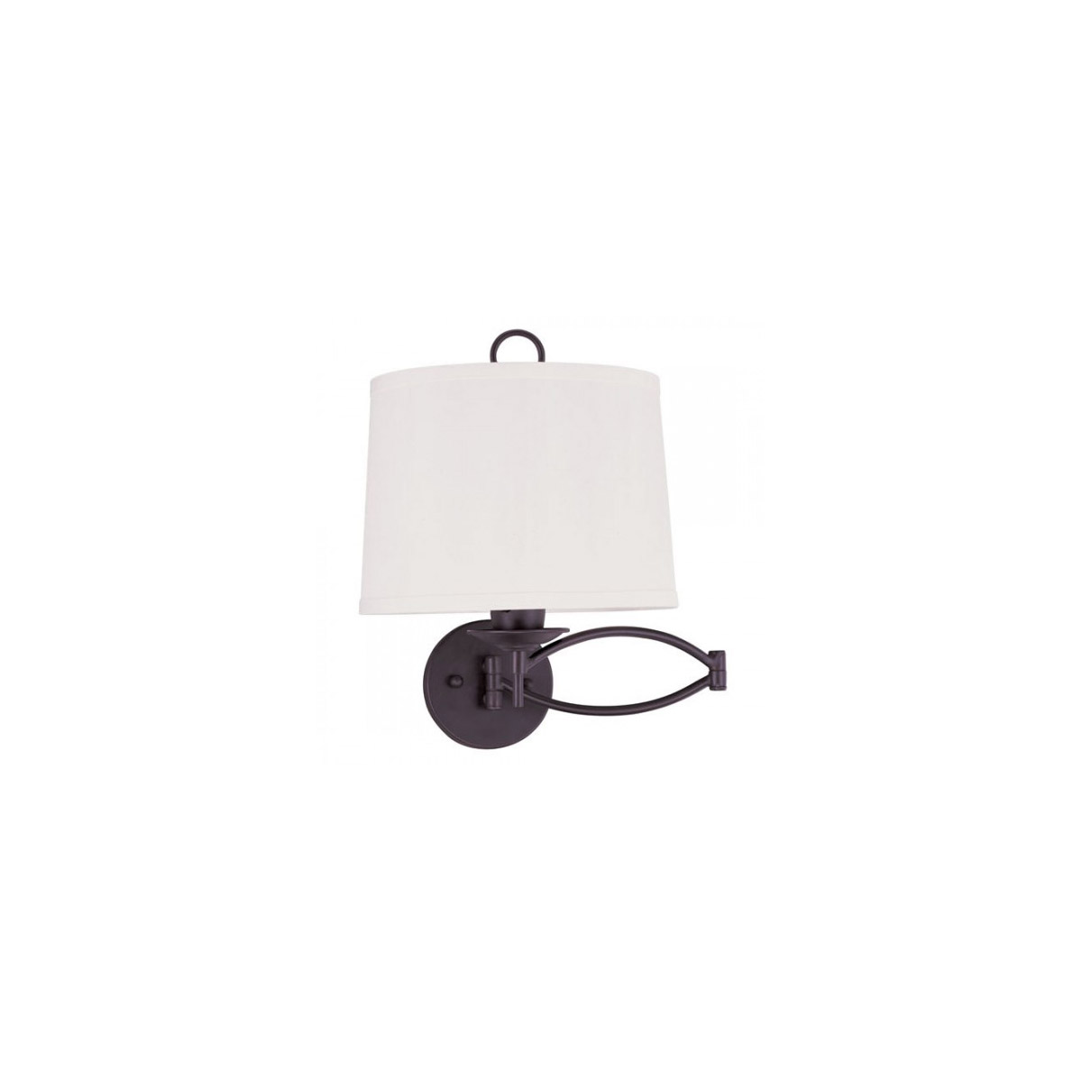 Livex Lighting 4903-07 Allison 25 inch 100.00 watt Bronze Swing Arm Wall Lamp Wall Light