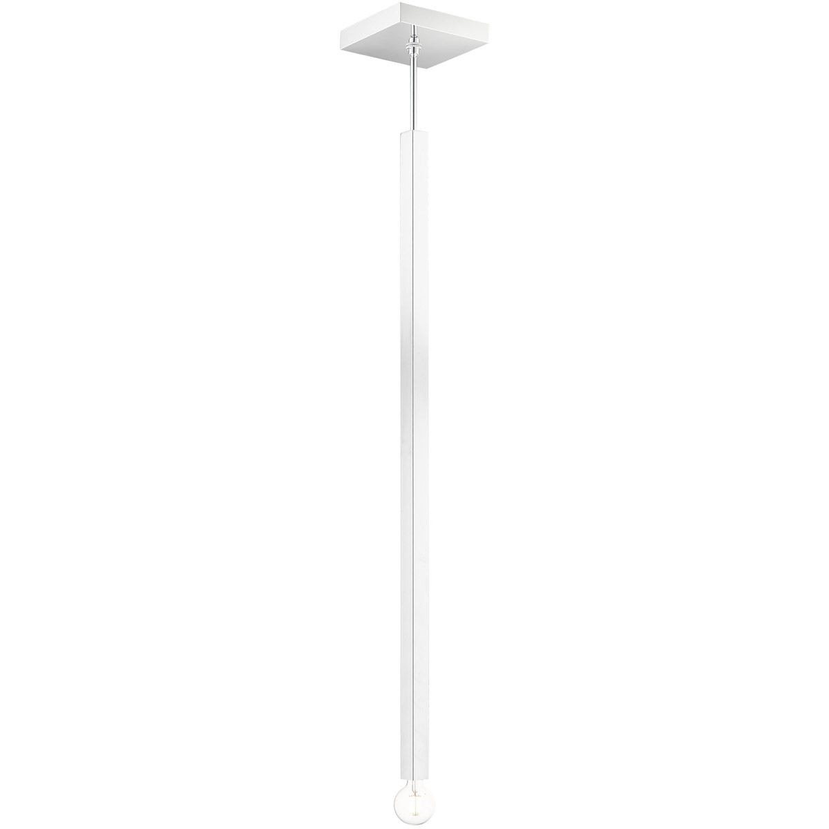 Livex Lighting 49219-05 Solna 1 Light 8.5 inch Polished Chrome Single Pendant Ceiling Light