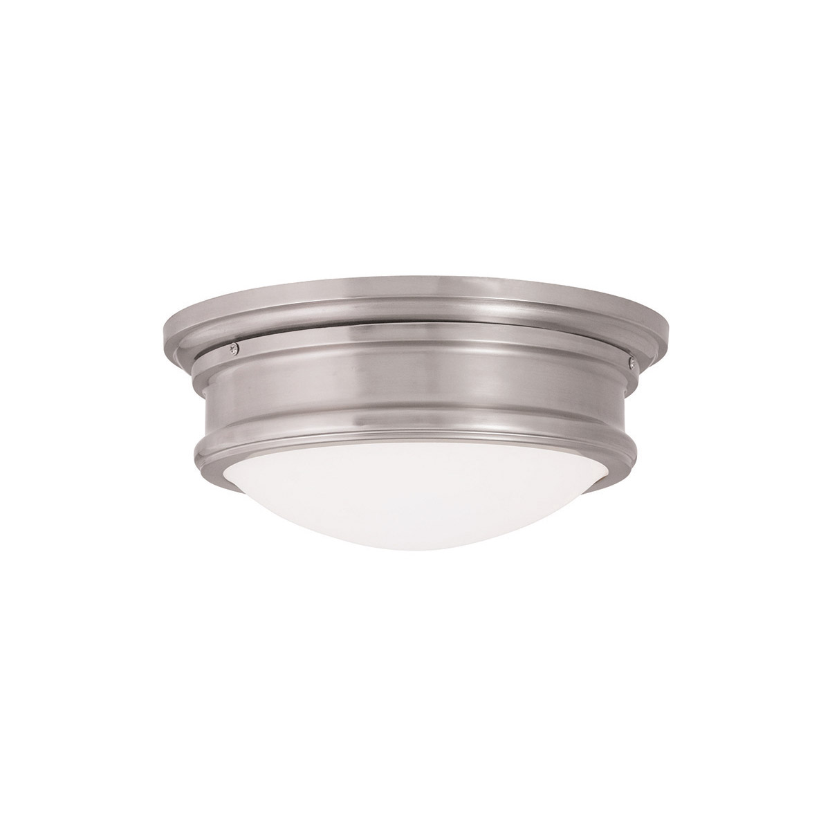 Livex Lighting 73442-91 Astor LED 13 inch Brushed Nickel Ceiling Mount Ceiling Light